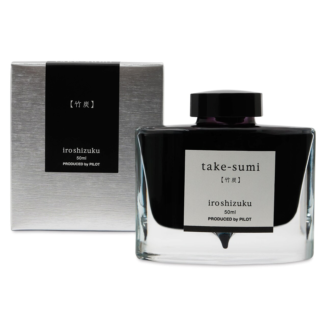 Pilot Iroshizuku Fountain Pen Ink - Bamboo Coal (Take-sumi), 50 ml